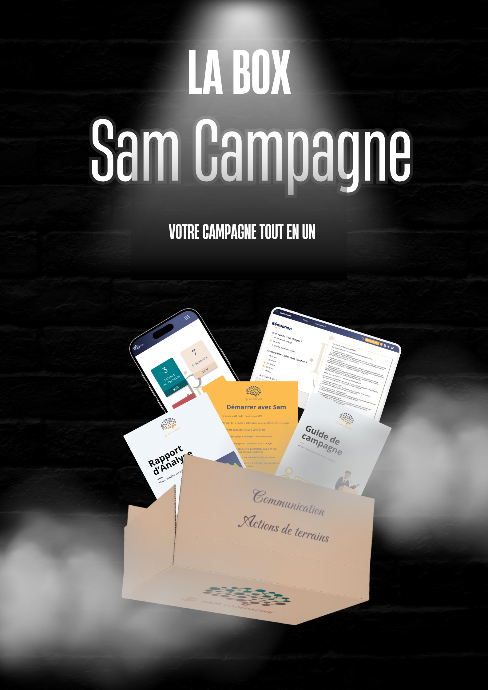 affiche Box Sam Campagne
